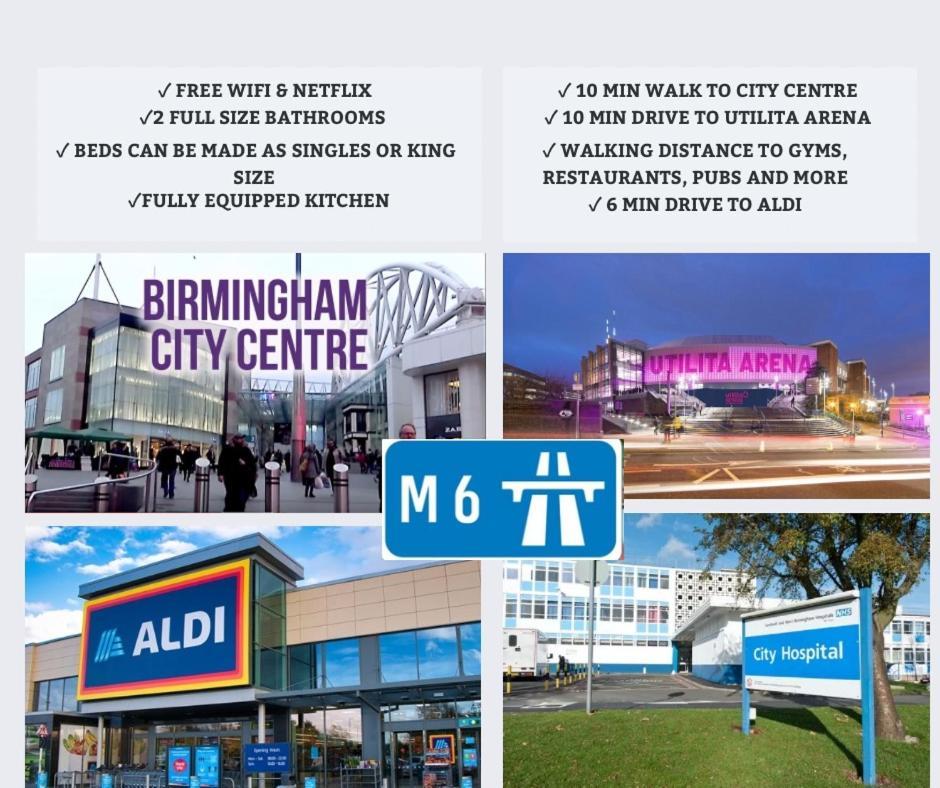 2 Bed 2 Bath In Digbeth Apartment Birmingham Luaran gambar